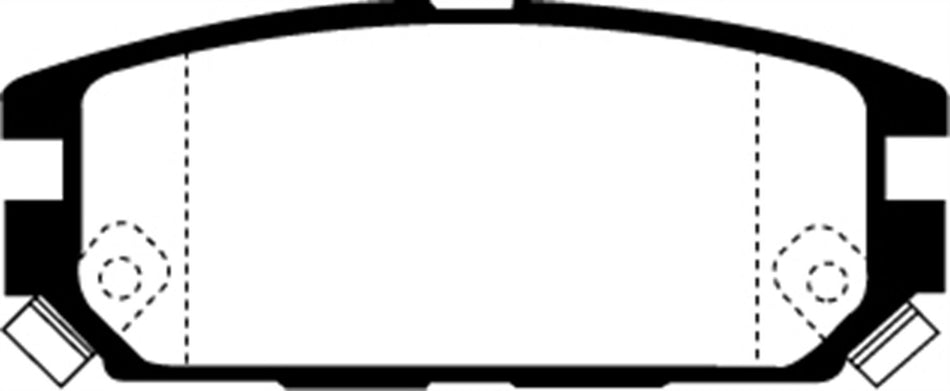 EBC Brakes UD532 Ultimax OEM Replacement Brake pad