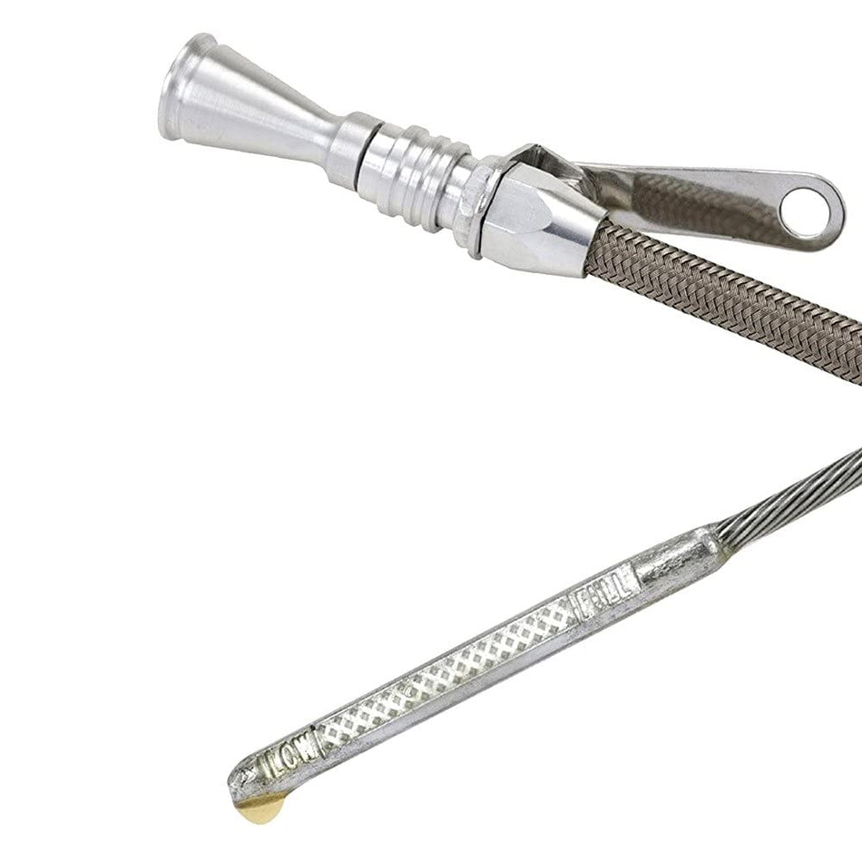 Lokar 1220114 Anchor-Tight Locking Flexible Engine Dipstick for Ford FE