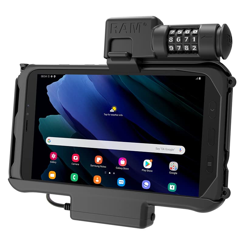 RAM������ Combo Locking Powered Dock for Samsung Tab Active3 & Tab Active2
