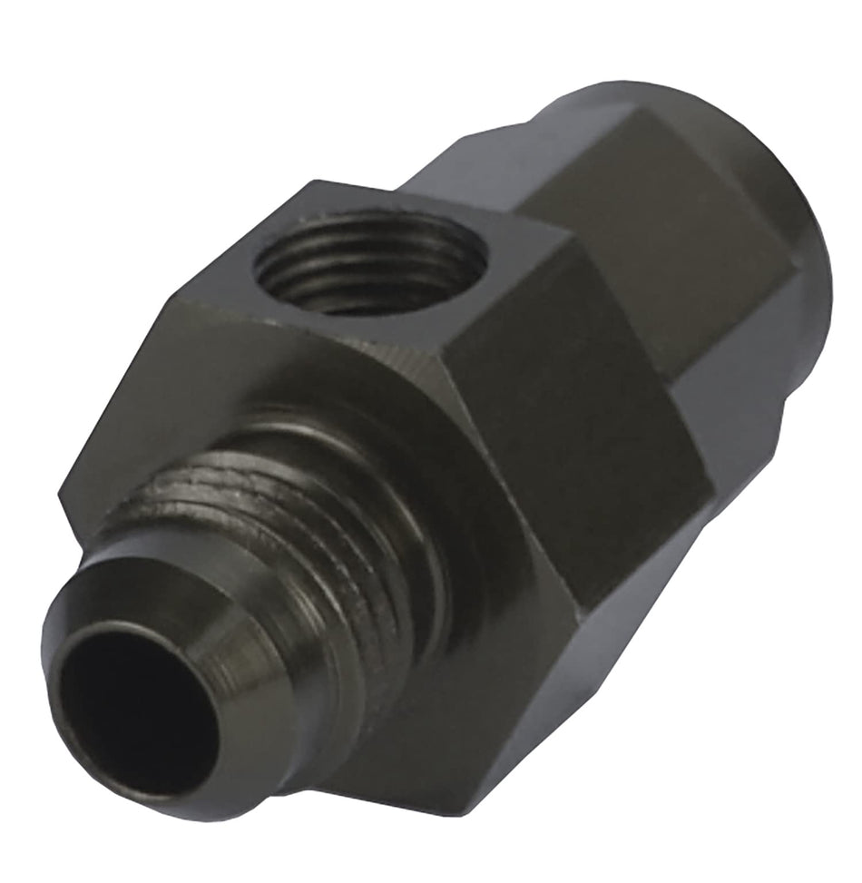 Derale 35920 -6AN x -6AN Aluminum Swivel Fitting , Blue