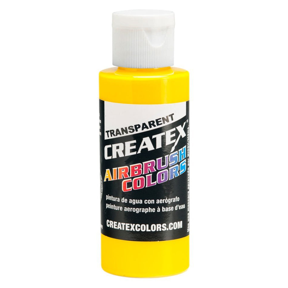 Createx 5114-QT Createx Brite Yellow Transparent Airbrush Color CREATEX TRANSPARENT 32 OZ.