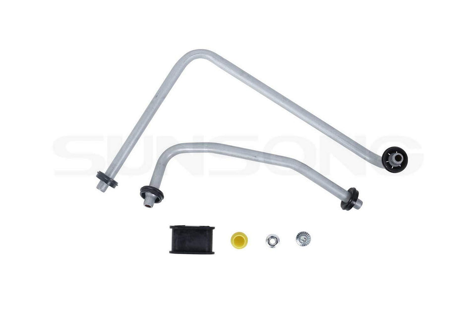 Sunsong 3404405 Power Steering Return Line Hose Assembly