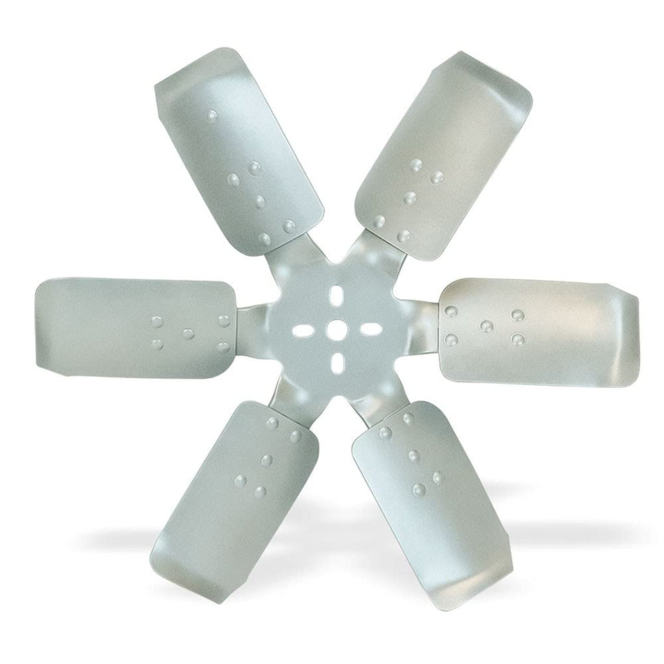 Flex-a-lite (1218) 18u201d Aluminum Blade Belt Driven Race Fan, Silver