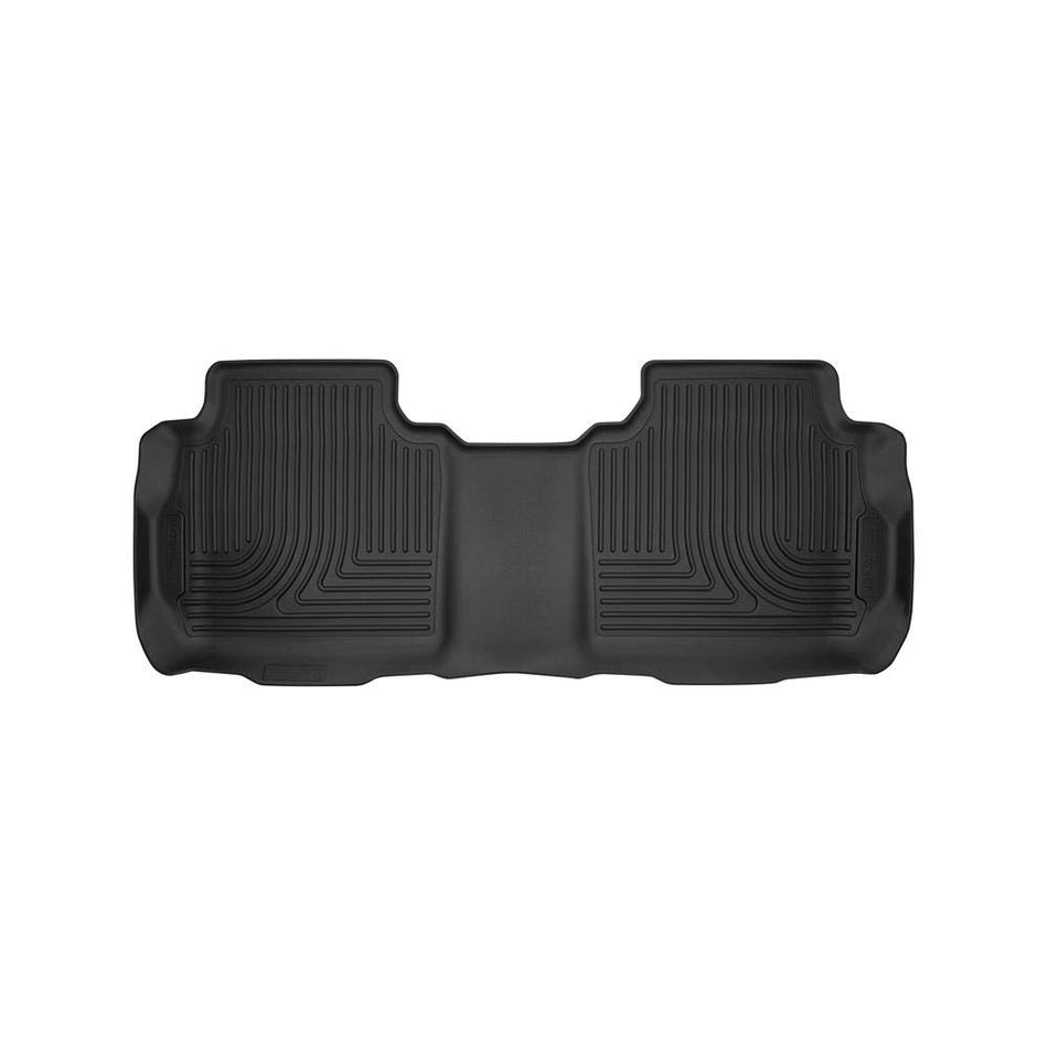 Husky Liners X-act Contour Floor Mats | Fits 2017-2024 Cadillac XT5 & GMC Acadia; 2019-2024 Chevrolet Blazer | 2nd Row, 1-pc Black - 52581