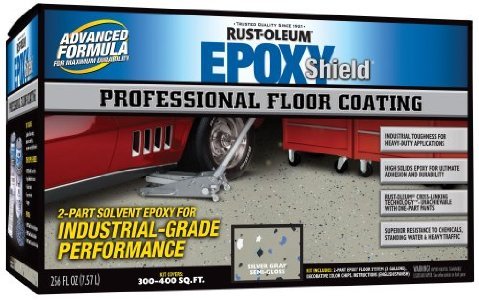 Rust-Oleum Floor Coating Kit Semi Gloss Silver Gray 2 Gl3