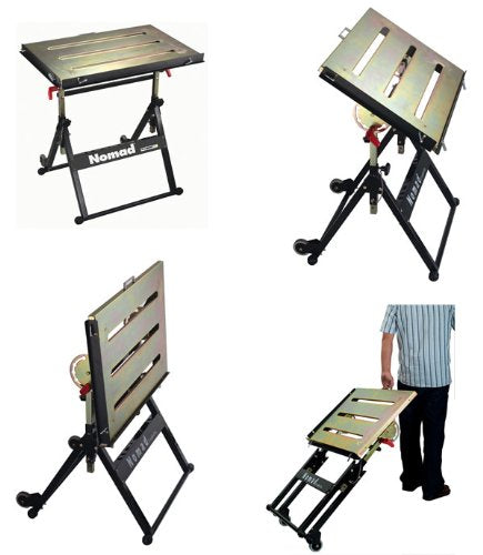 Strong Hand Tools Nomad Welding Table with MagSpring Clamp and Mini Magnet Twin Pack, Model Number TS3020FK
