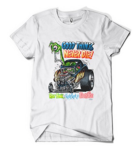 Rat Fink Good Things (3XLarge) White