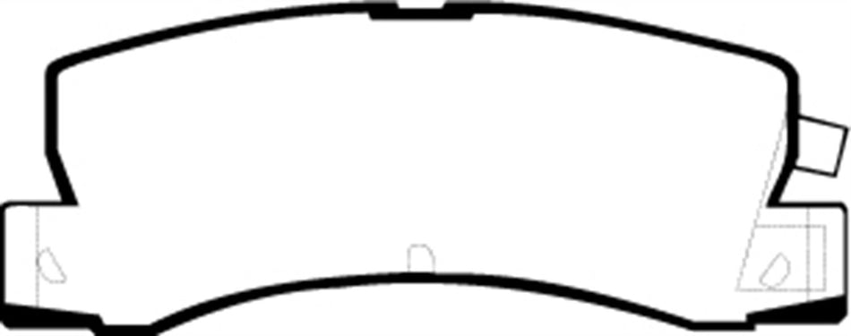 EBC Brakes UD325 Ultimax OEM Replacement Brake Pad
