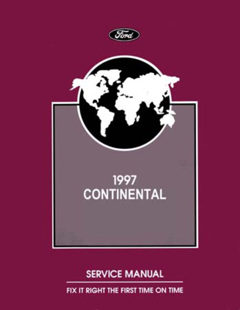 bishko automotive literature 1997 Lincoln Continental Shop Service Repair Manual Book Engine Drivetrain OEM