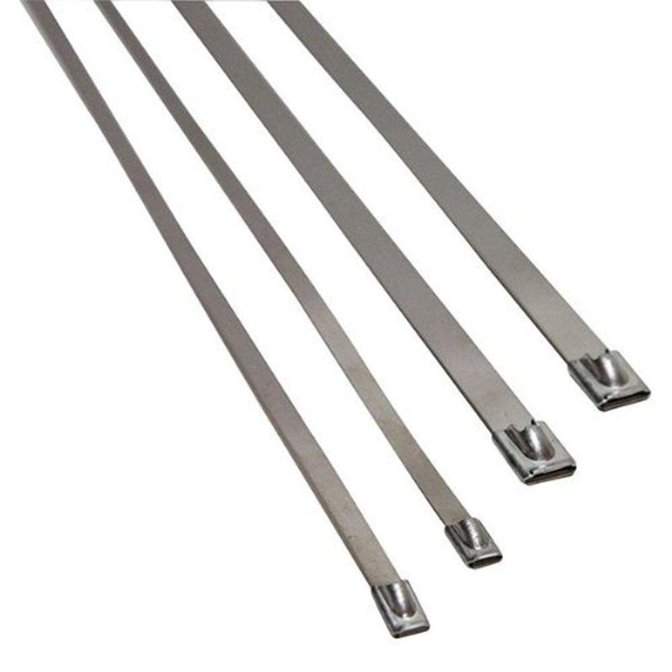 Heatshield Products 351004 Thermal Tie 5/16 Wide x 10 Long Stainless Steel Locking Tie