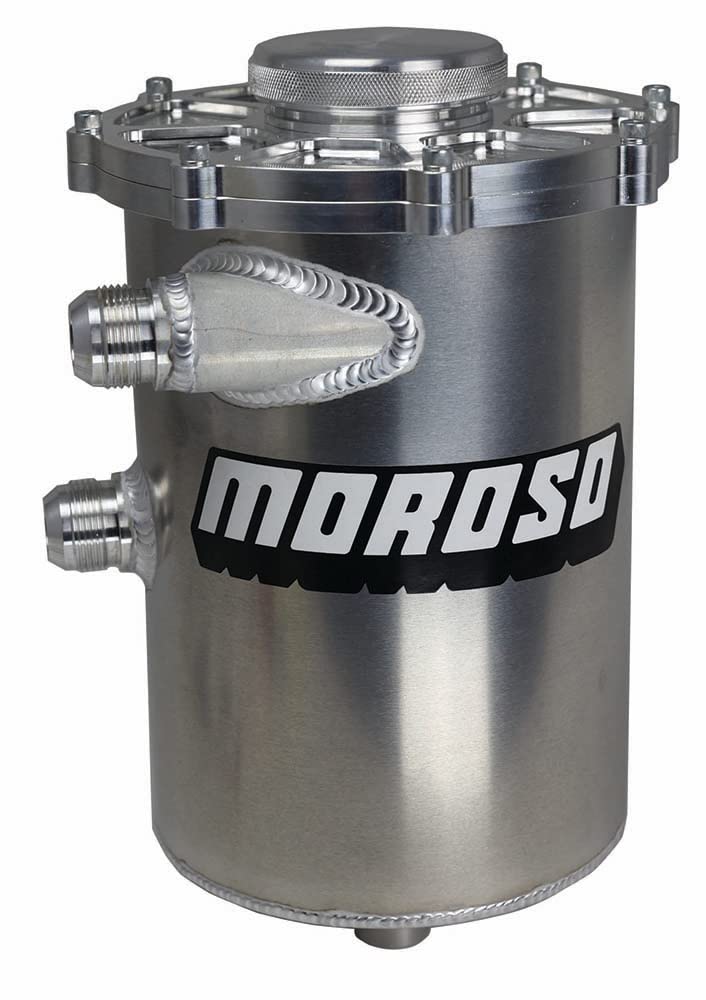 Moroso 22611 Dry Sump Tank, 7 OD Split Top, 13 Tall, 5 Quart Capacity