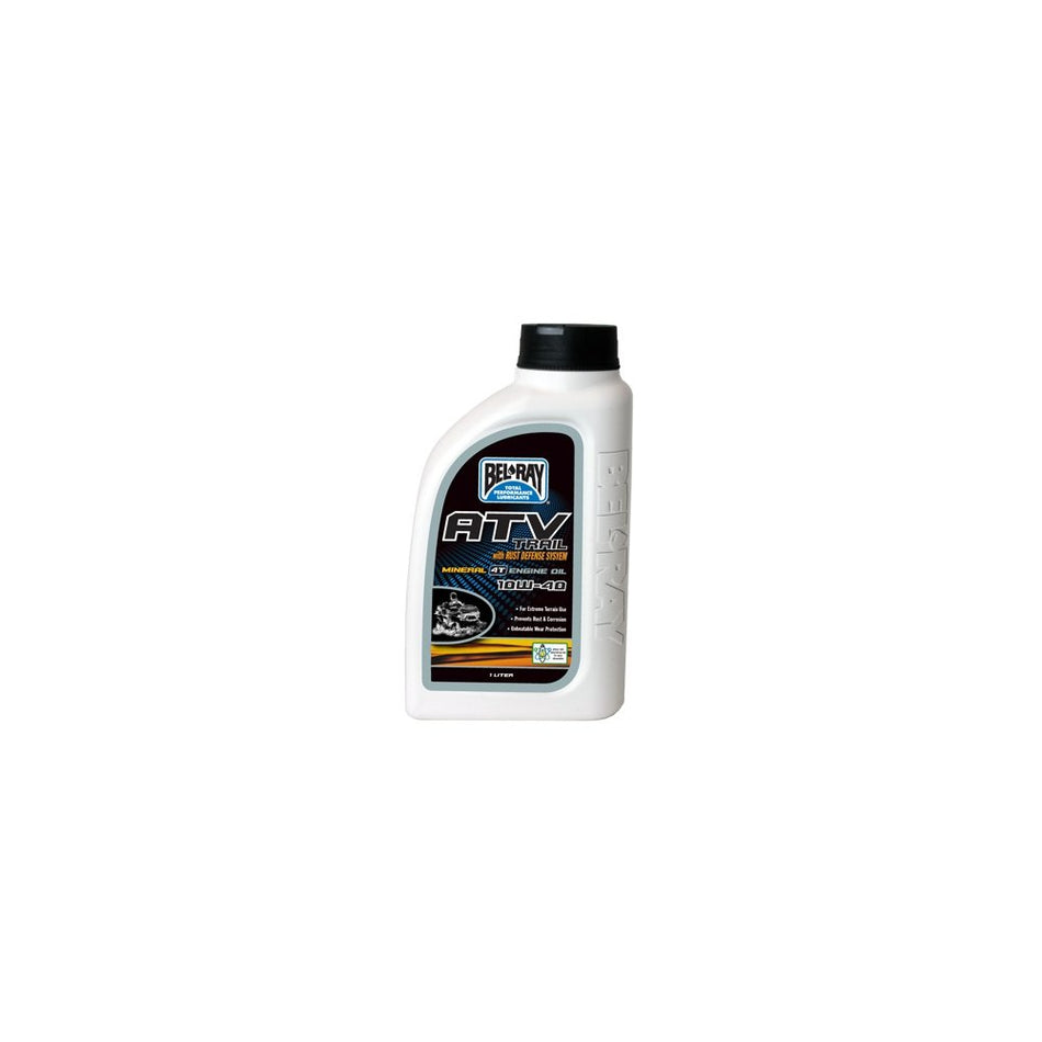 Bel-Ray ATV Trail Mineral 4T Engine Oil 10W-40 Liter PU 99050-B1LW