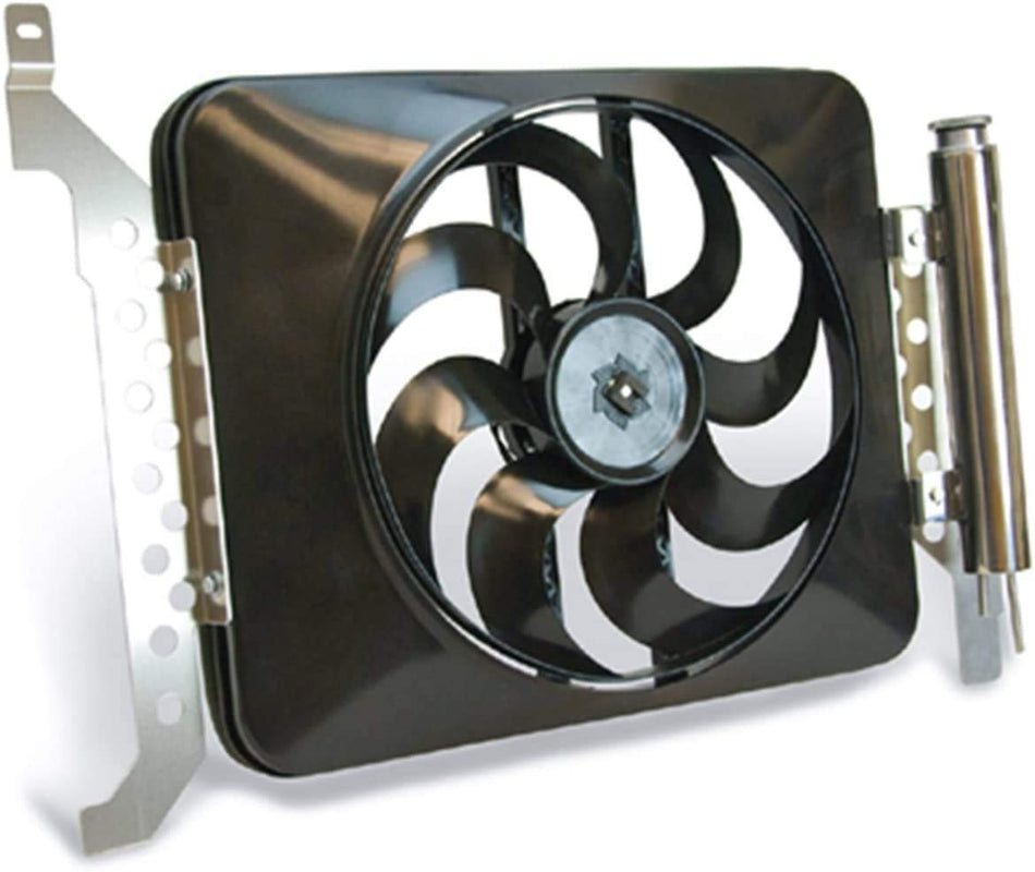 Flex-a-lite 678 S-blade Engine Cooling Fan with Controls for Toyota Tacoma 05-09 , Black