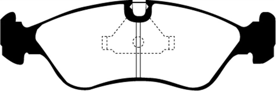 EBC Brakes UD796 Ultimax OEM Replacement Brake Pad