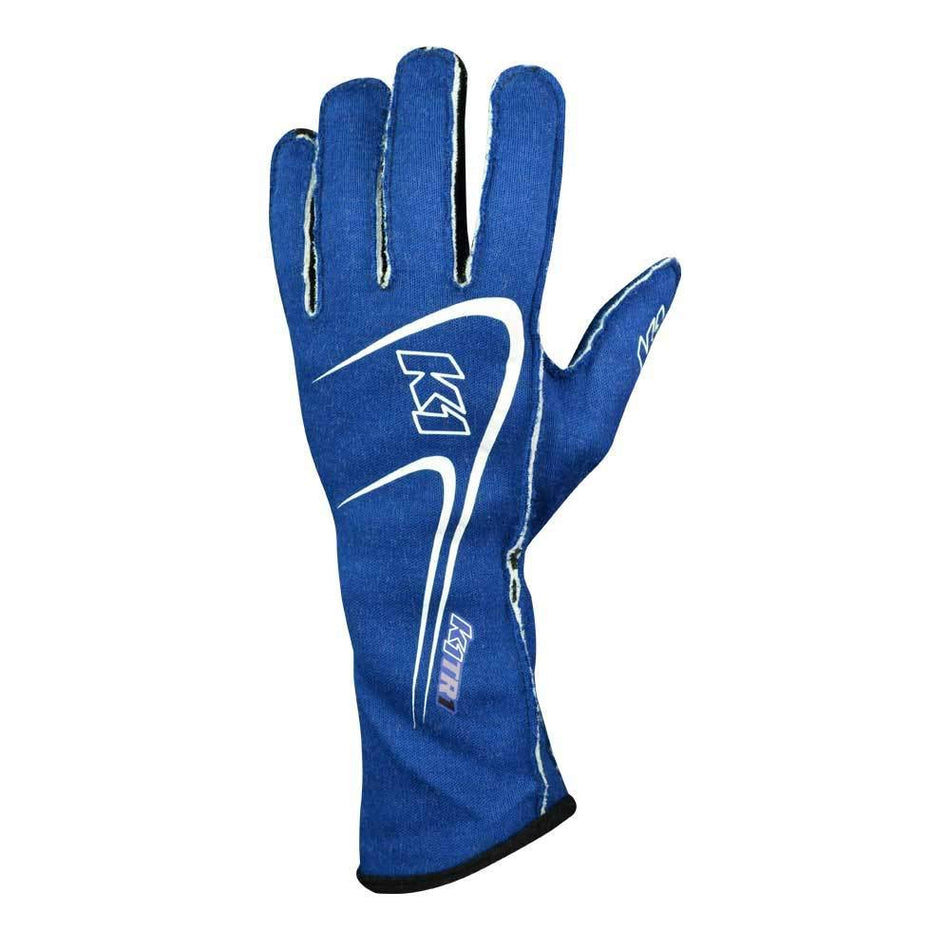 Track 1 Nomex Racing Gloves S / Blue