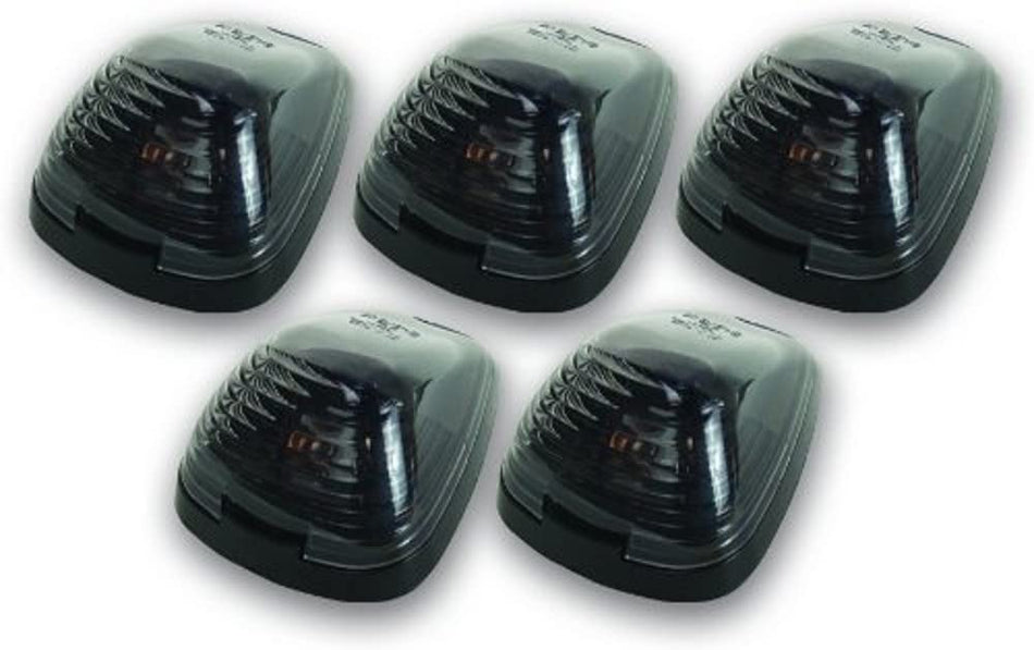 Pacer Performance 20-235S Hi-Five Smoke Ford Style Cab Roof Light Kit, (Pack of 5)