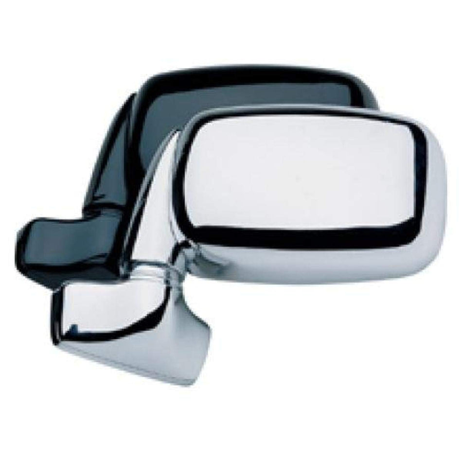 Fit System 3671 Driver/Passenger Side Replacement Euro Style Universal Truck Mirror