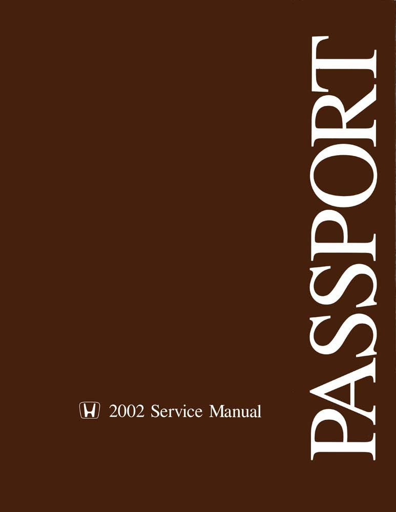 bishko automotive literature 2002 Honda Passport Shop Service Repair Manual Book Engine Drivetrain Electrical