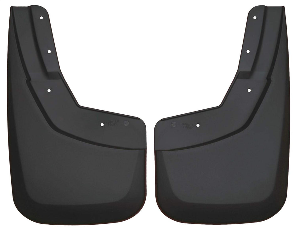 Husky Liners - Front Mud Guards | 2005 - 2010 Dodge Dakota, 2011 Ram Dakota, Front Set - Black, 2 Pc | 56091