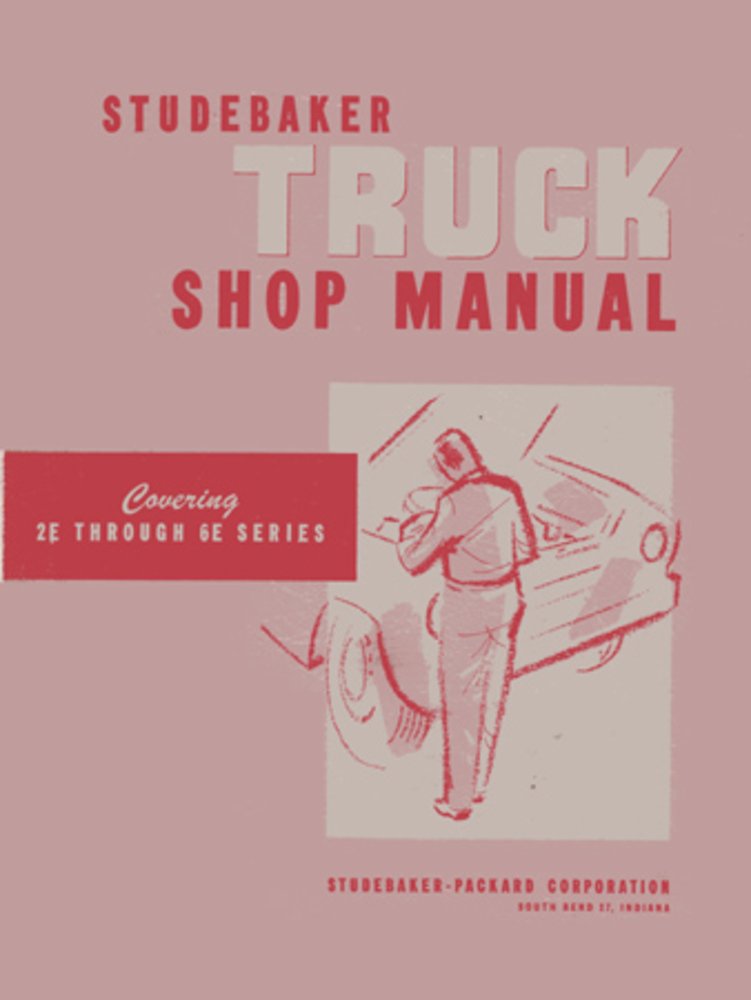 bishko automotive literature 1956 1958 1959 1960 1961 Studebaker Truck Shop Service Repair Manual Book Engine