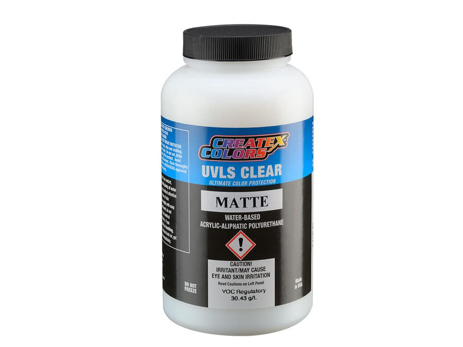 Createx 4052 Matte Ultra-Violet Light Stabilizer Clear 16oz by SprayGunner