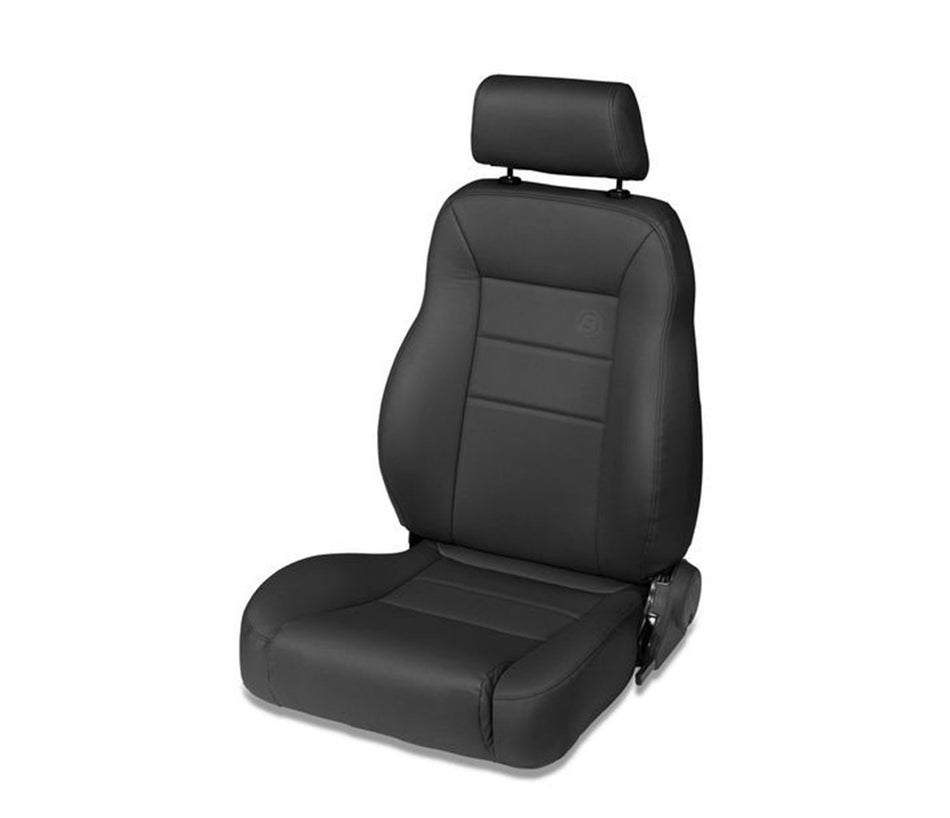 Bestop 3945115 Black Denim Trailmax II Pro Front Seats - Jeep 1976-2006 CJ7 & Wrangler