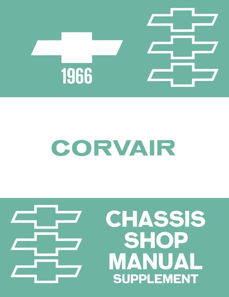 bishko automotive literature 1966 Chevrolet Corvair Shop Service Repair Manual Book Engine Drivetrain Wiring