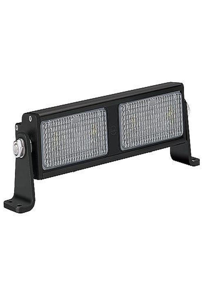 JW Speaker 9049F-12V LED 2-Mod Lightbar, 1320 Effective Lumens, 12V Voltage, 7 Cord Length