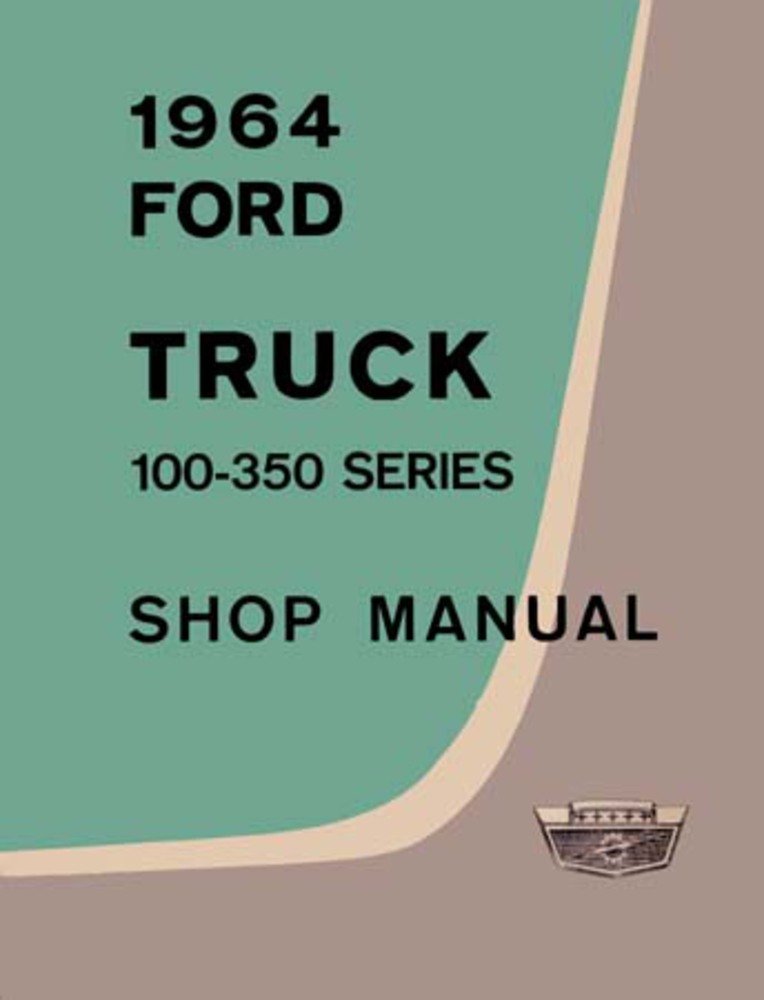 bishko automotive literature 1964 Ford Truck F150-F350 Shop Service Repair Manual Book Engine Wiring OEM