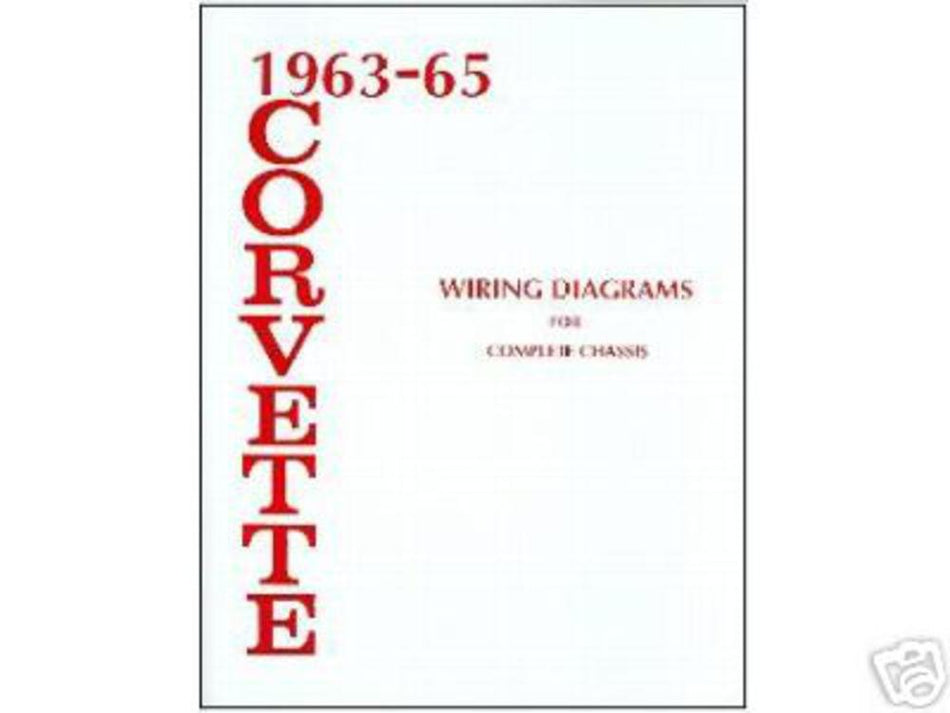 bishko automotive literature 1963 1964 1965 Corvette Electrical Wiring Diagrams Schematics Mechanic OEM Book