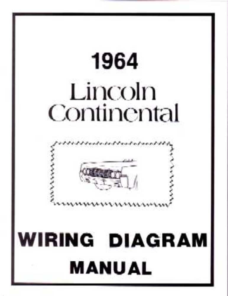 bishko automotive literature 1964 Lincoln Continental Electrical Wiring Diagrams Schematics Manual Book OEM