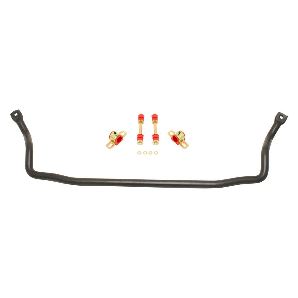 Sway bar kit with bushings, front, solid 1.25