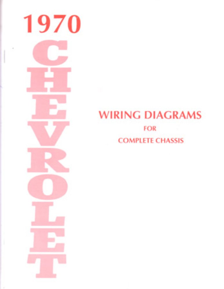 bishko automotive literature 1970 Chevrolet Belaire Caprice Impala Electrical Wiring Diagrams Schematics Book