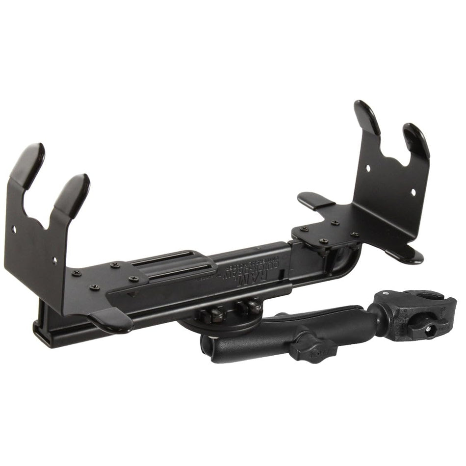 RAM Mounts (RAM-B-400U-C-VPR-103 Small Tough-Claw Base with Long Double Socket Arm and Printer Cradle for The Hp Deskjet 450/470