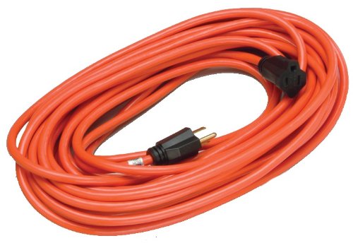 Alert WC4100 Heavy Duty Indoor/Outdoor Extension Cord, 100-Feet, Orange