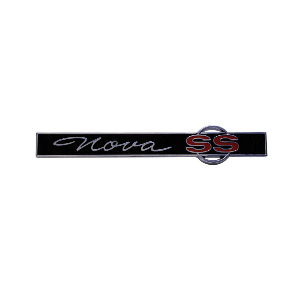 Trim Parts 3032 Trunk Lid Emblem (1965 Nova u201cNova SSu201d)