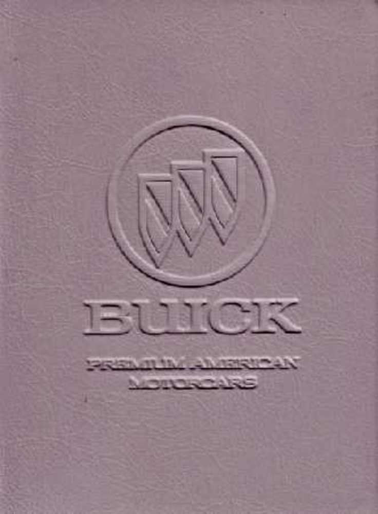 bishko automotive literature 1989 Buick Electra Park Avenue Owners Manual User Guide Operator Book Fuses