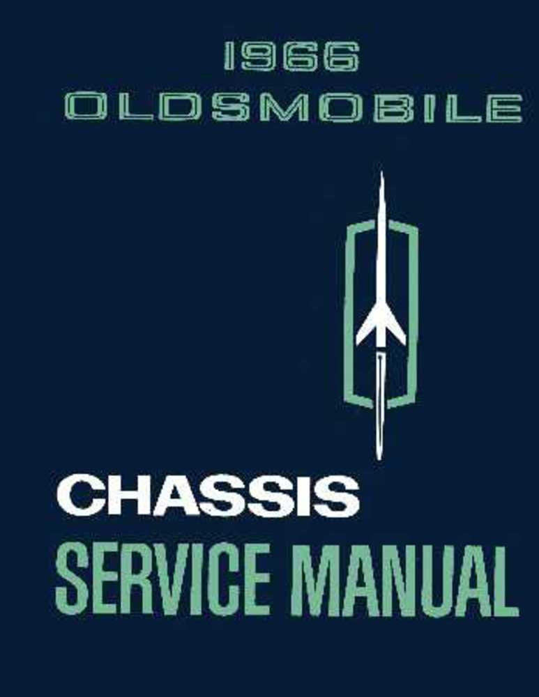 bishko automotive literature 1966 Oldsmobile 98 88 442 Cutlass F85 Shop Service Repair Manual Book Engine