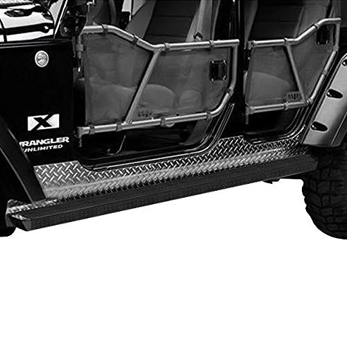 WARRIOR Products 7441 Rock Bars Without Step for Jeep JK Wrangler 07-10