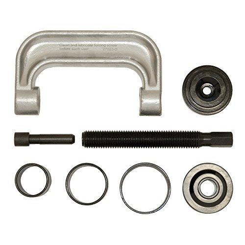 OEMTOOLS 27023 Ball Joint Press Set, C Clamp Ball Joint Tool, Steel Ball Joint Press Kit, 2 Adapters And 3 Receiver Tubes