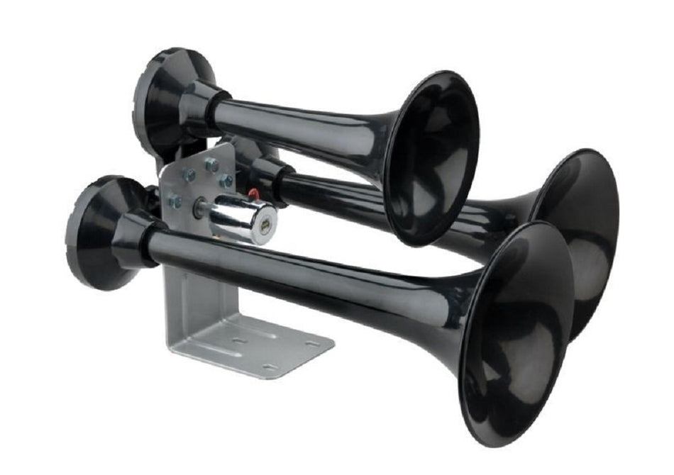 Wolo (848) Siberian Express Air Horn - 24 Volt Electric Solenoid Operated , black