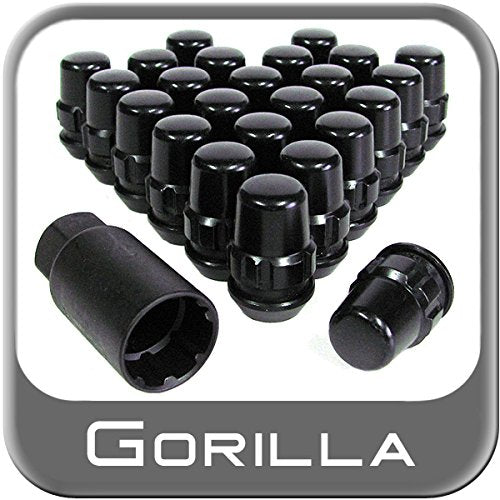 Gorilla Automotive 71684NBC System Lock 6Lug 1/2 Acorn Blk
