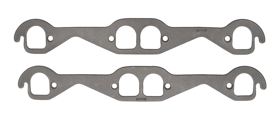 SCE Gaskets 411182 SBC EDELBRCK, BRODX D PORT GRA PH-FORM 1/8 THK EXH GSKTS