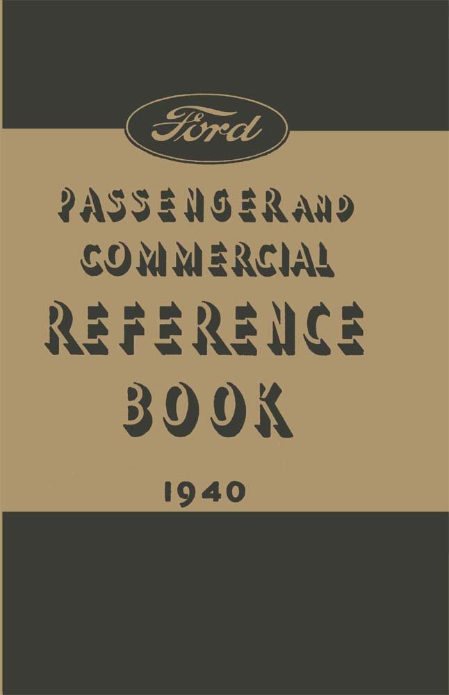 bishko automotive literature 1940 Ford Car Owners Manual User Guide Reference Operator Book Fuses Fluids