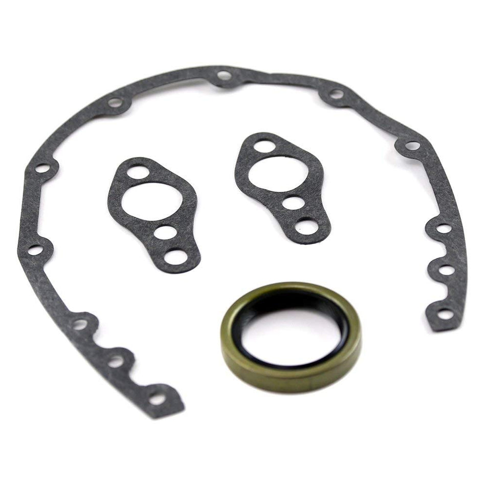 PCE by Speedmaster PCE352.1003 Fits Chevy SBC 350 Timing Cover Gasket Set with Seal