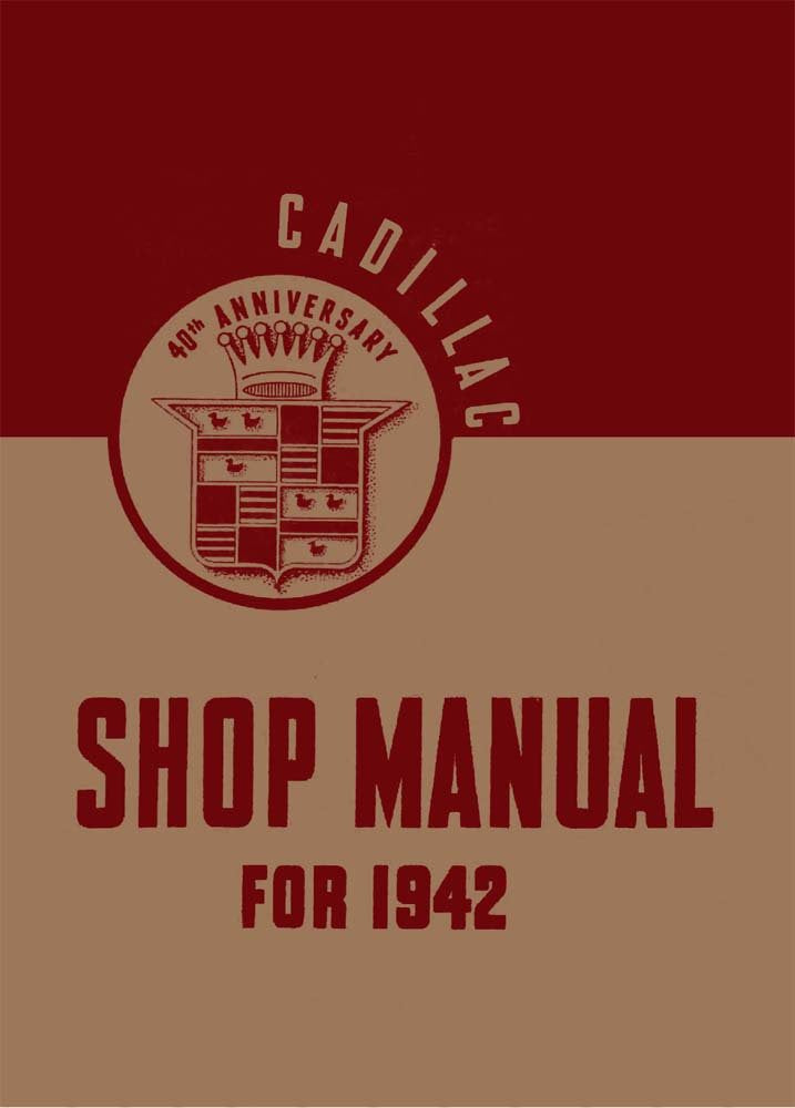 bishko automotive literature 1942 Cadillac 60 61 62 63 67 75 Shop Service Repair Manual Book Engine OEM