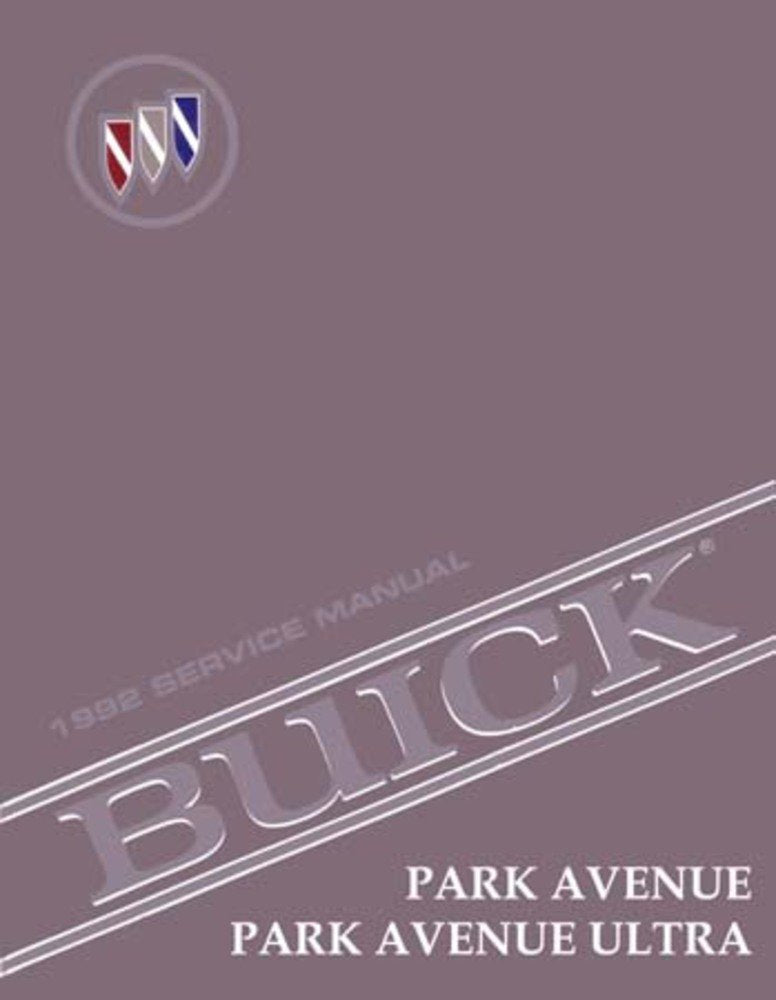bishko automotive literature 1992 Buick Park Avenue Shop Service Repair Manual Book Engine Drivetrain