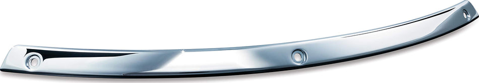 Kuryakyn 1310 Motorcycle Accessory: Smooth Windshield Trim for 1996-2013 Harley-Davidson Motorcycles, Chrome