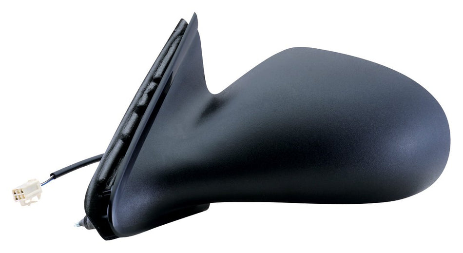 Fit System Driver Side Mirror for Chrysler Sebring Sedan, Dodge Stratus Sedan, Black, Non-Foldaway, Power