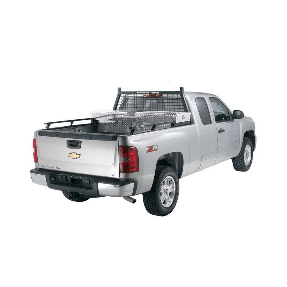 BACKRACK Side Rails to use w/ 21 Toolbox  Black, No Drill  65501TB  Fits 1999-2016 Ford F-250/F-350 6.5 Bed